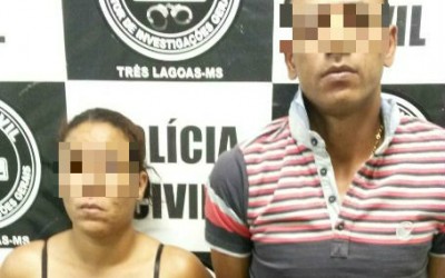 Com autorização da Justiça, SIG invade casa e prende casal suspeito de tráfico 