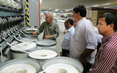 Vereadores vistoriam fábricas que solicitaram cessão de área para ampliação