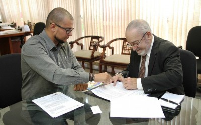 Diretor vai a Brasília buscar apoio para a realização de cursos na Câmara