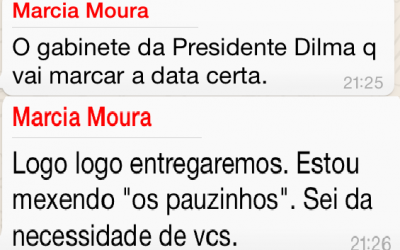 Prefeita diz que está “mexendo os pauzinhos” e que entrega de apartamento será marcada por Dilma 