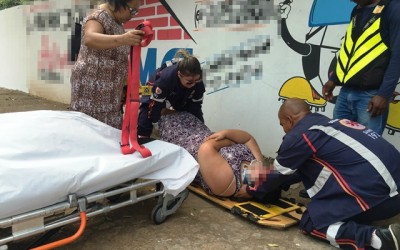 Pastora de Igreja é resgatada pelo SAMU após violenta colisão entre dois carros 