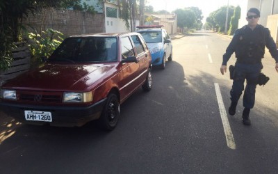 Após furto na madrugada, carro de comerciante é encontrado no Santos Dumont 