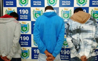 Polícia apreende menores com droga e bicicleta adulterada 