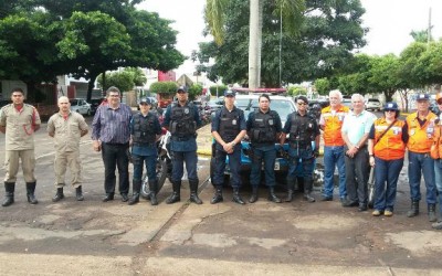 Polícia Militar participa de campanha contra o mosquito Aedes Aegypti