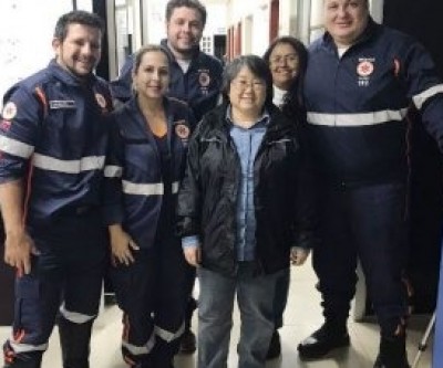 SAMU de Três Lagoas recebe visita de médica especialista