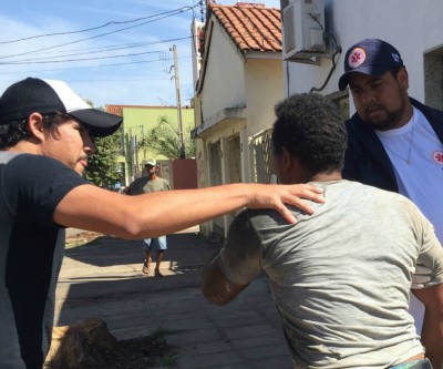 Equipe ALFA do SAMU resgata paciente no bairro Vila Nova