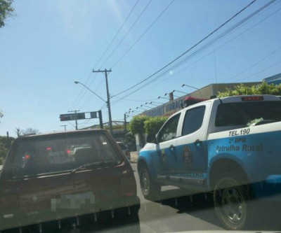 Comandante da Patrulha Rural tem seu carro furtado da frente de sua casa