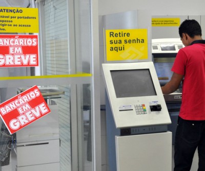 Greve dos bancários é iniciada em Três Lagoas 