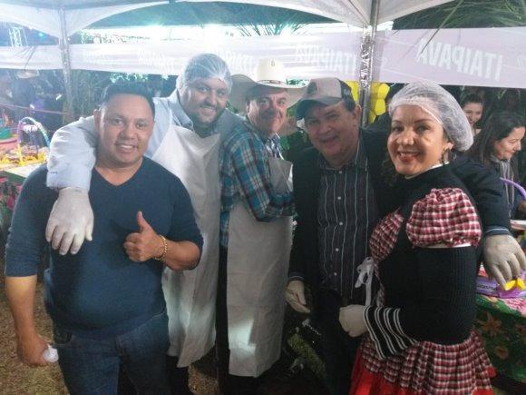 Deputado Eduardo Rocha marca presença em 3º Arraiá dos Amigos, em Três Lagoas