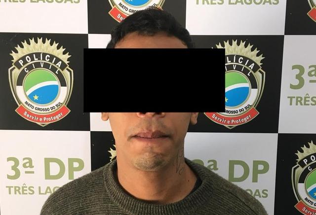 Policiais civis da 3ª DP de Três Lagoas cumprem mandado de prisão de autor de série de furtos