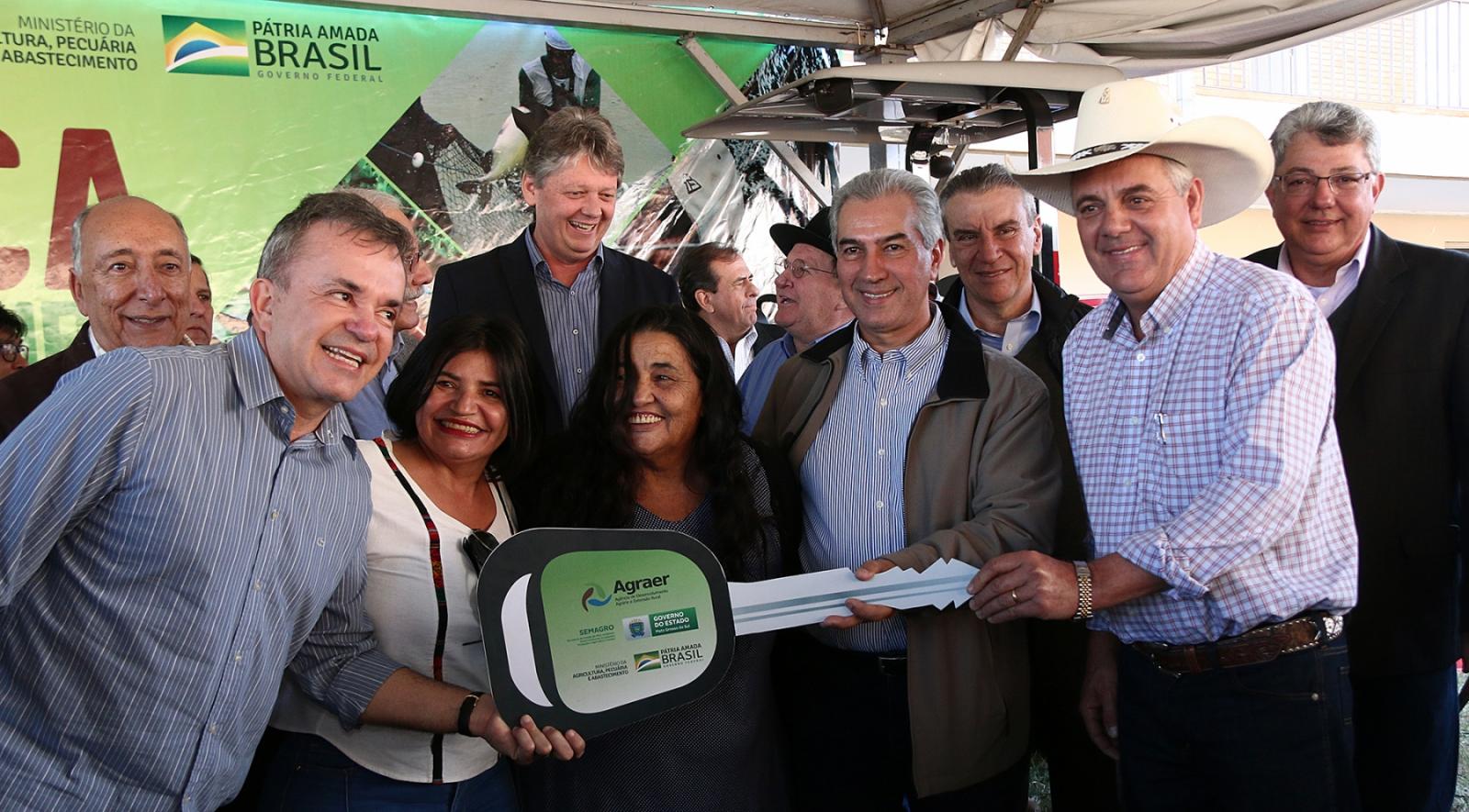 Três Lagoas recebe equipamentos agrícolas para pequenos agricultores