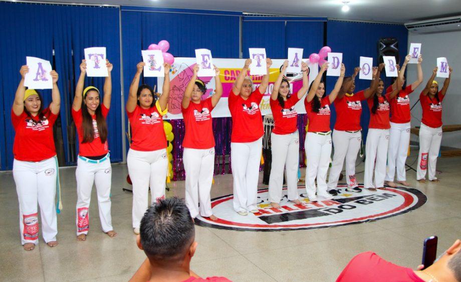 Confira como foi o Aulão de Capoeira em alusão ao Dia Internacional da Mulher