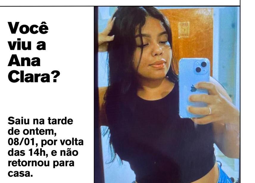 Jovem desaparecida é encontrada após assalto e susto mobilizar comunidade