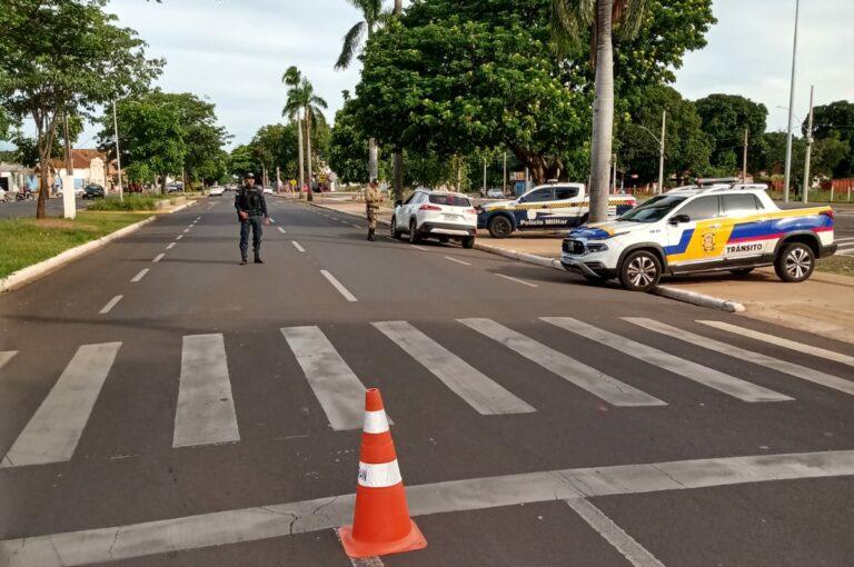 PM realiza operação para reforçar segurança no trânsito de Três Lagoas