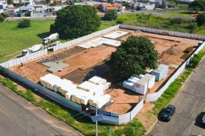 Novo CEI que está sendo construído pela Prefeitura atenderá bairro Mais Parque e região