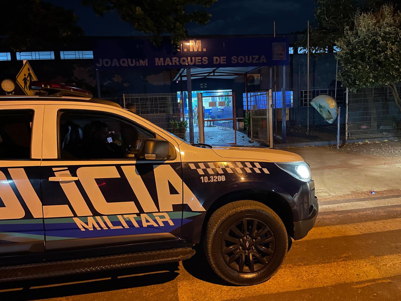 Polícia dá resposta rápida a invasão em escola de Três Lagoas