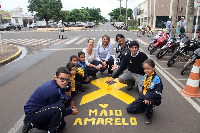 Maio Amarelo é marcado por diversas ações de conscientização no trânsito