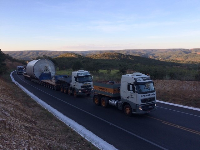 Fibria recebe a última grande peça para o Projeto Horizonte 2 em Três Lagoas 